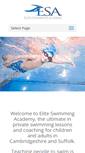 Mobile Screenshot of eliteswimmingacademy.co.uk